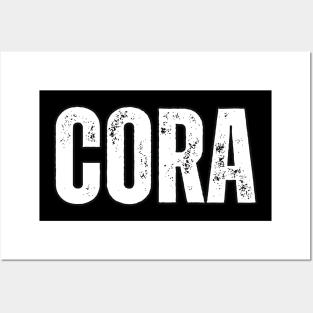 Cora Name Gift Birthday Holiday Anniversary Posters and Art